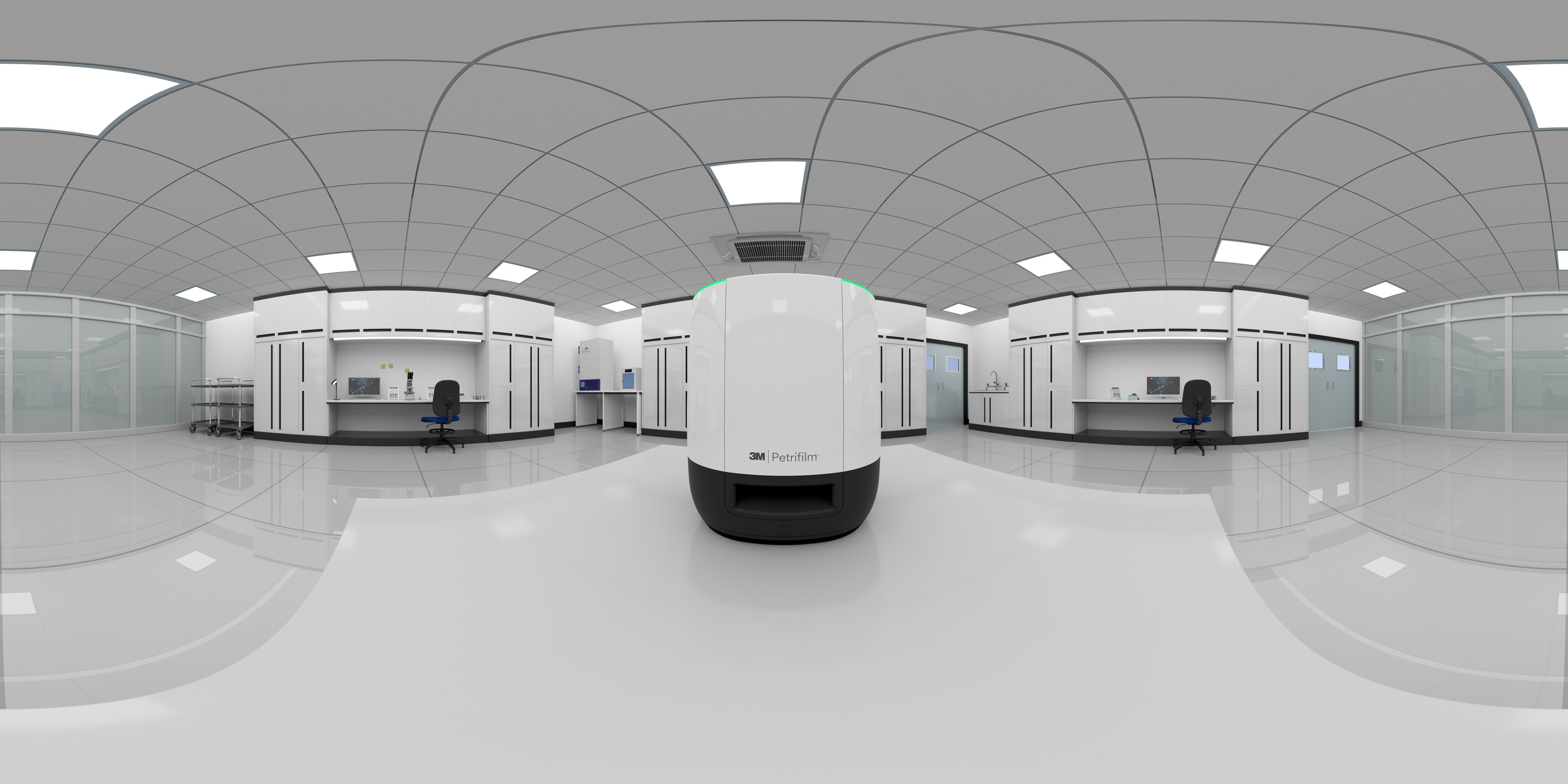 360 degree view of lab