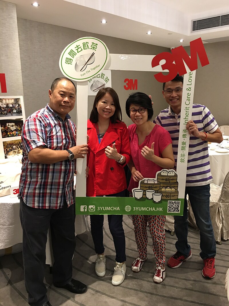 左起：Tony Ho,Cynthia Lai,Carmen Lee,Alan To