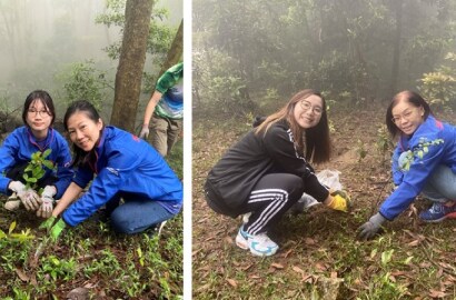 3M義工種植樹苗，協力提高香港樹林生態價值
