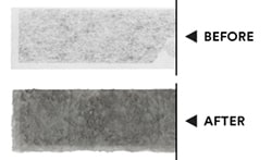 images of easy trap before and after being used