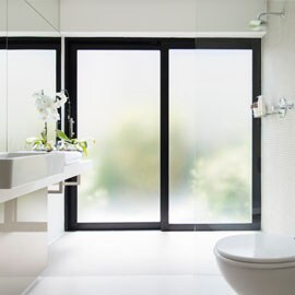 bathroom privacy window film