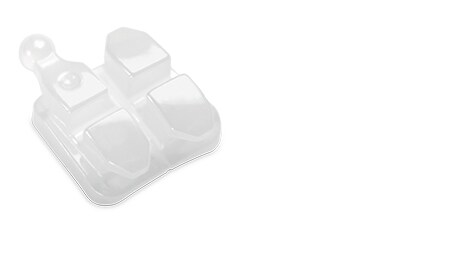 3M Clarity Advanced Ceramic Bracket on white
