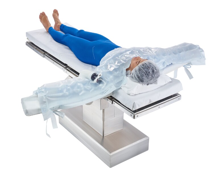 Learn how to position the Bair Hugger blanket for the upper body