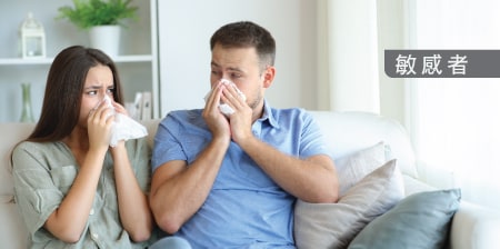 紅色包裝高效型: 呼吸道較弱者 + 過敏氣喘者專用 
