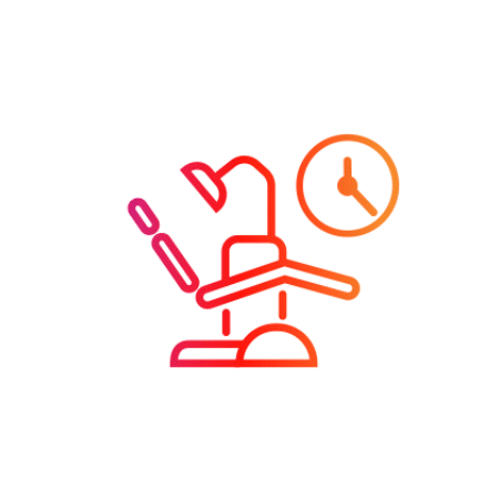 Animated efficiency icon