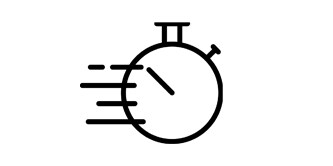 一個黑色的秒錶圖示。
