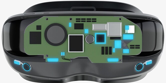 Video thumbnail of the inside of a VR/AR headset
