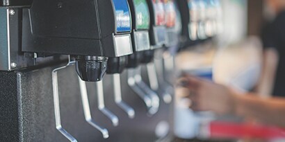 Soda beverage dispenser
