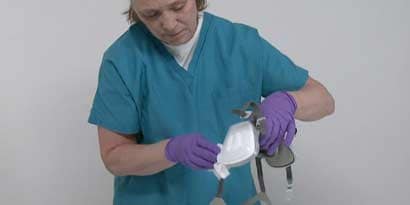 Interim Disinfection 3M™ 6000 Series Half Facepiece Respirator
